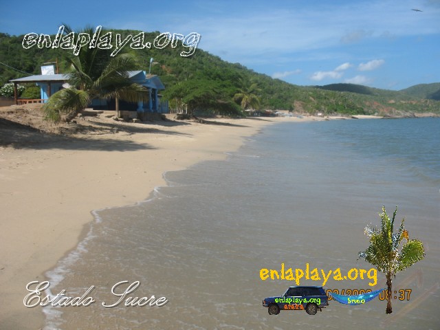 Playa Patilla S070, Estado Sucre, Entre las mejores playas de Venezuela, Top100
